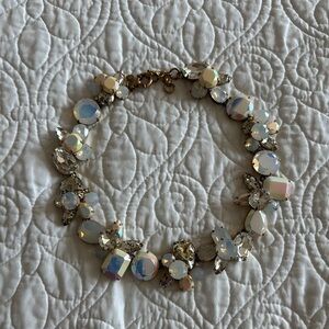 J. Crew Iridescent Crystal Necklace